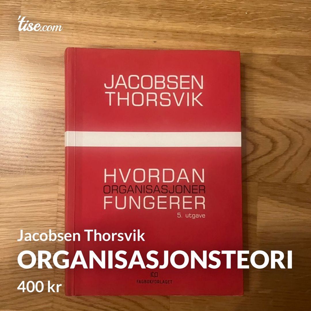 Organisasjonsteori