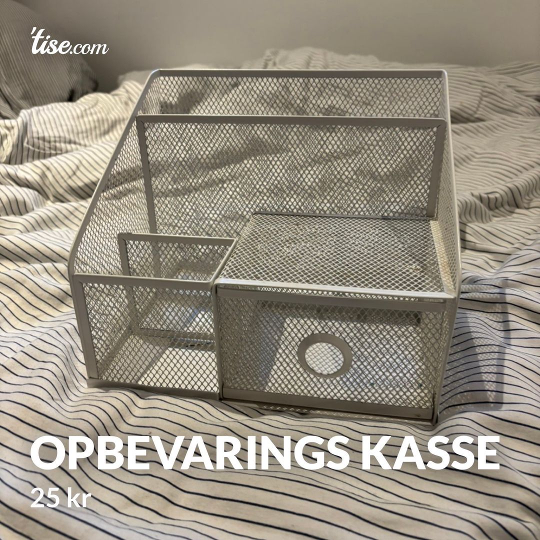 Opbevarings kasse