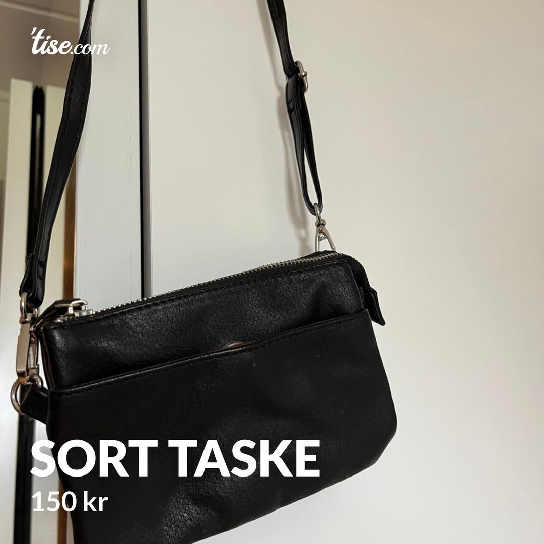 Sort taske