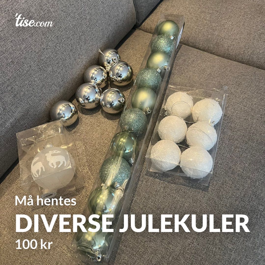 Diverse julekuler