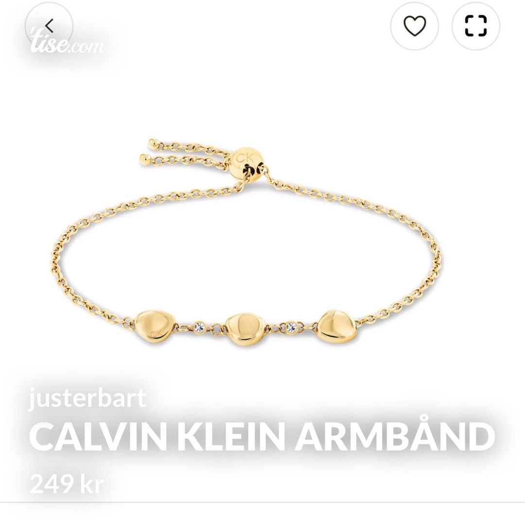 Calvin klein armbånd