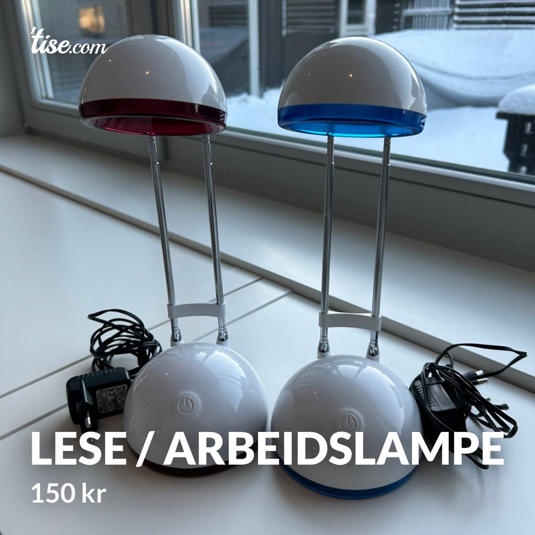 Lese / arbeidslampe