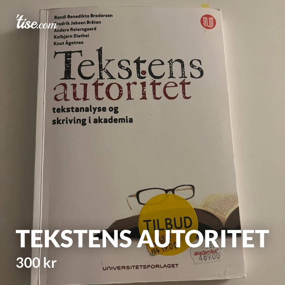 Tekstens autoritet