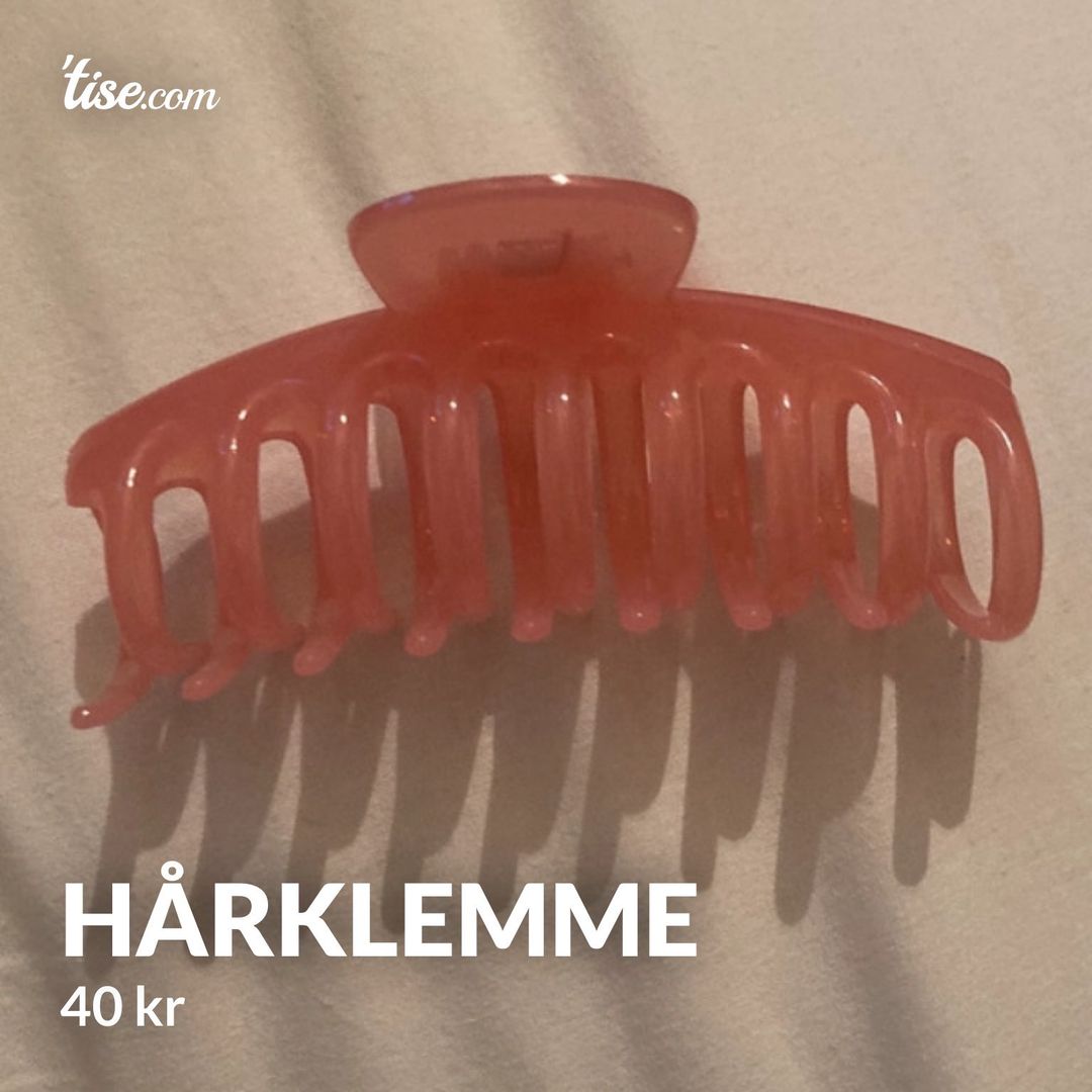 hårklemme