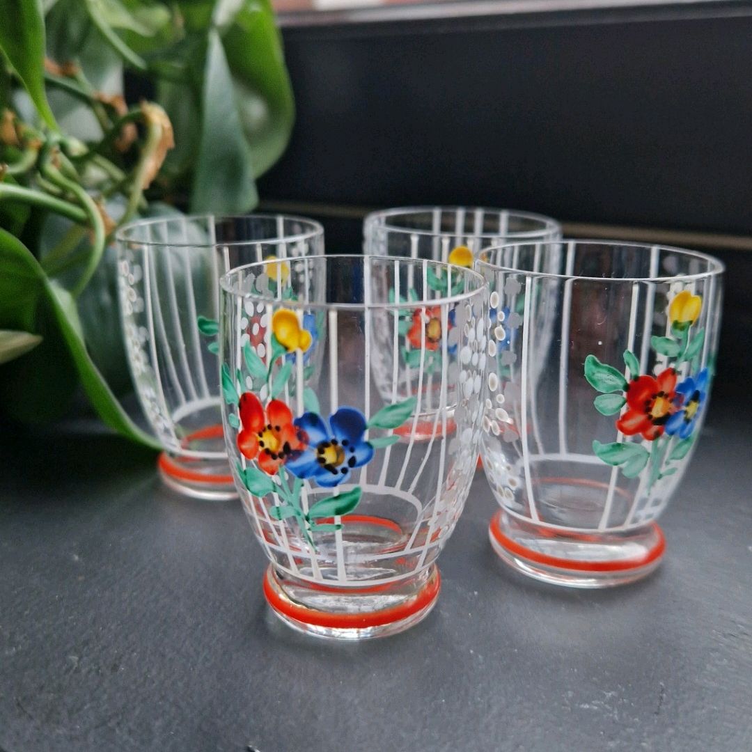 Håndmalte Glass