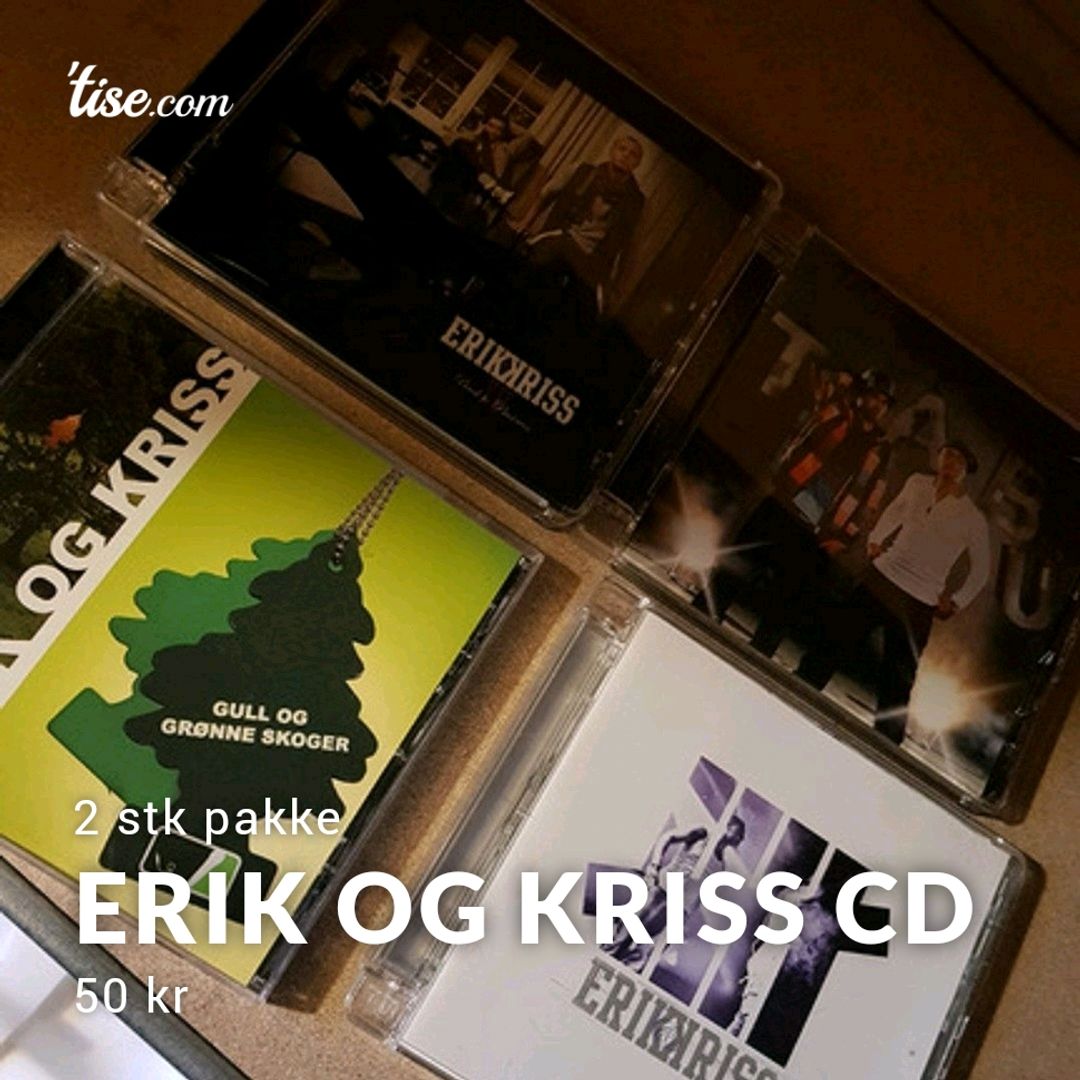 Erik Og Kriss CD