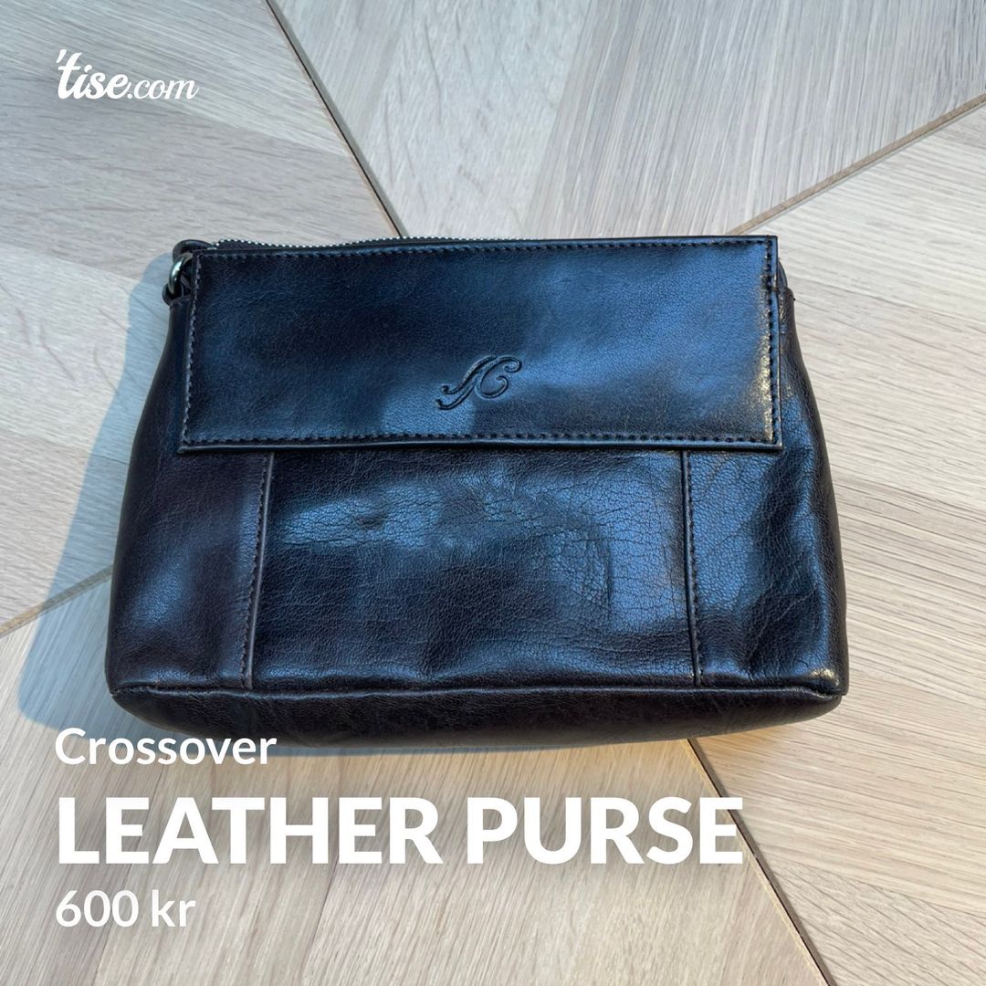 Leather purse