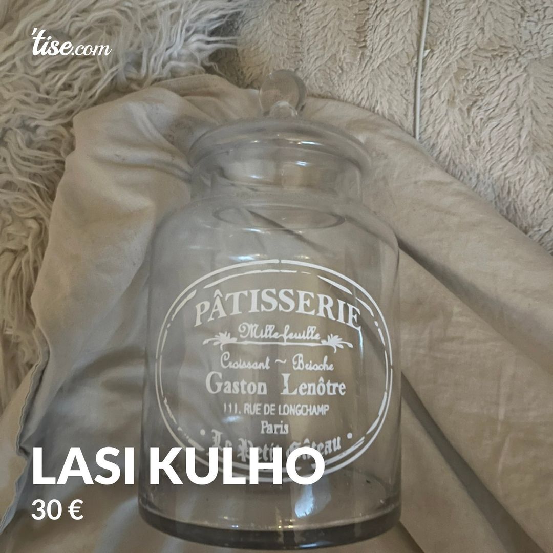 Lasi kulho