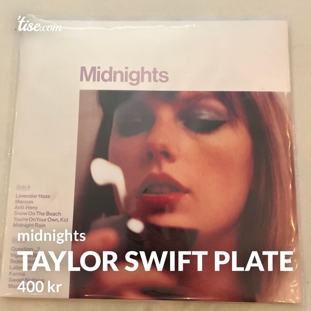 taylor swift plate