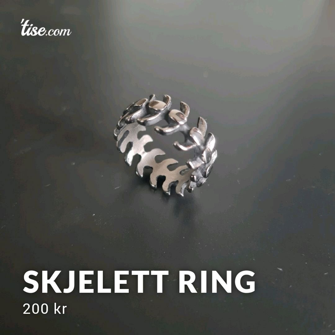 Skjelett Ring