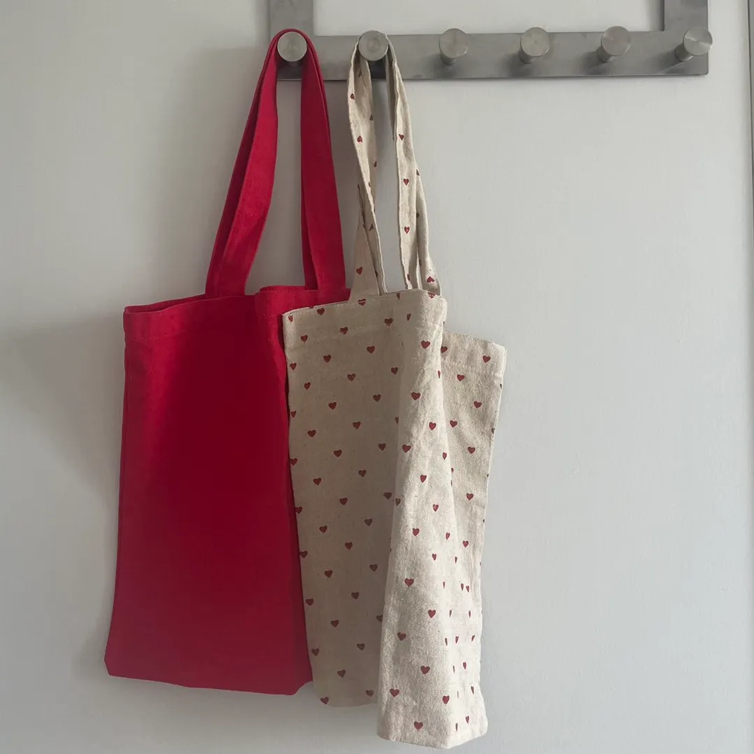 Valentine tote bags