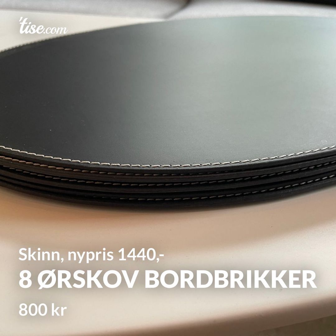 8 Ørskov bordbrikker