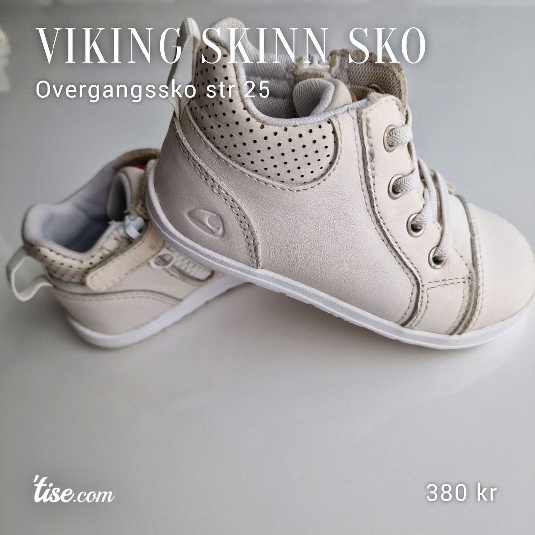 Viking Skinn Sko