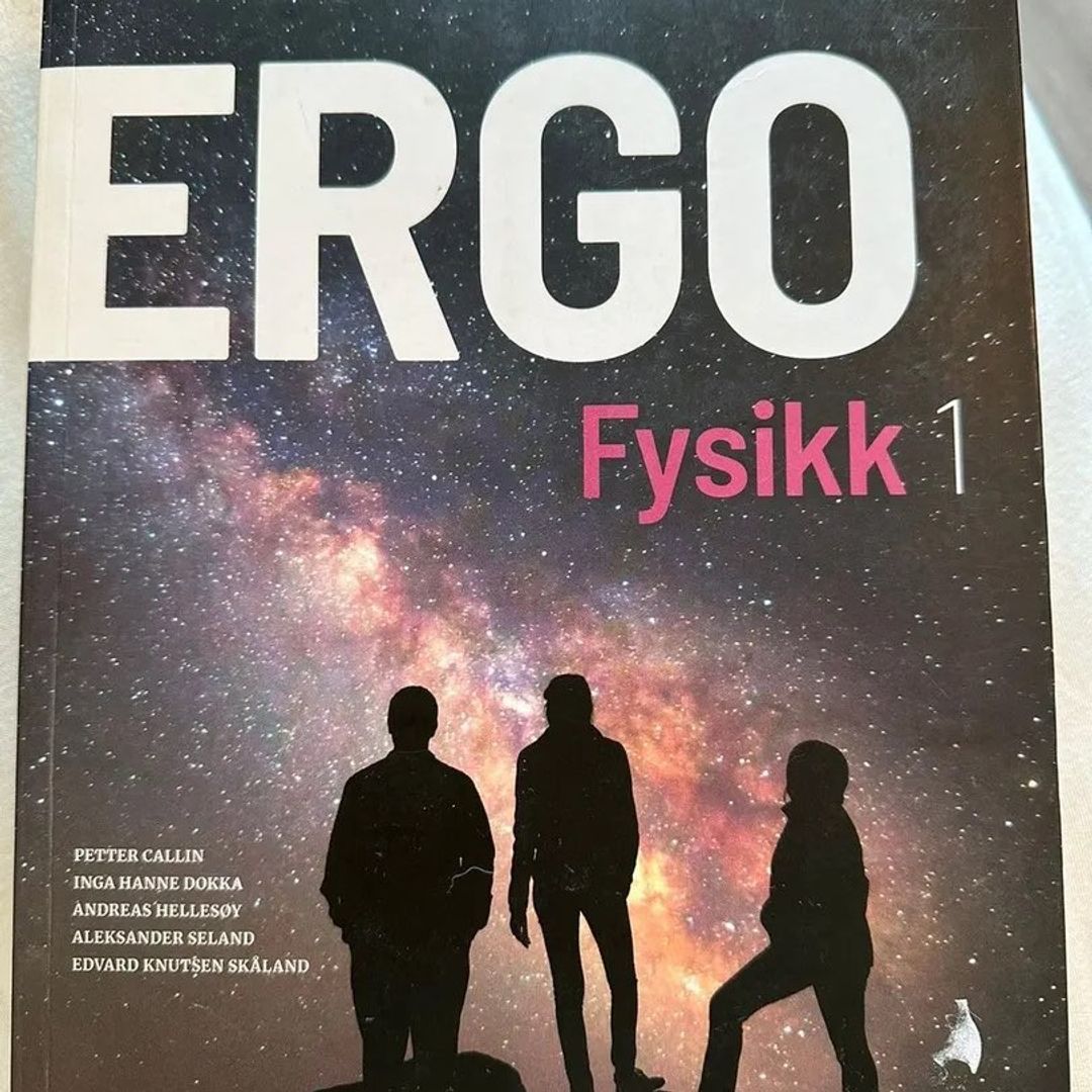 Ergo fysikk 1 bok