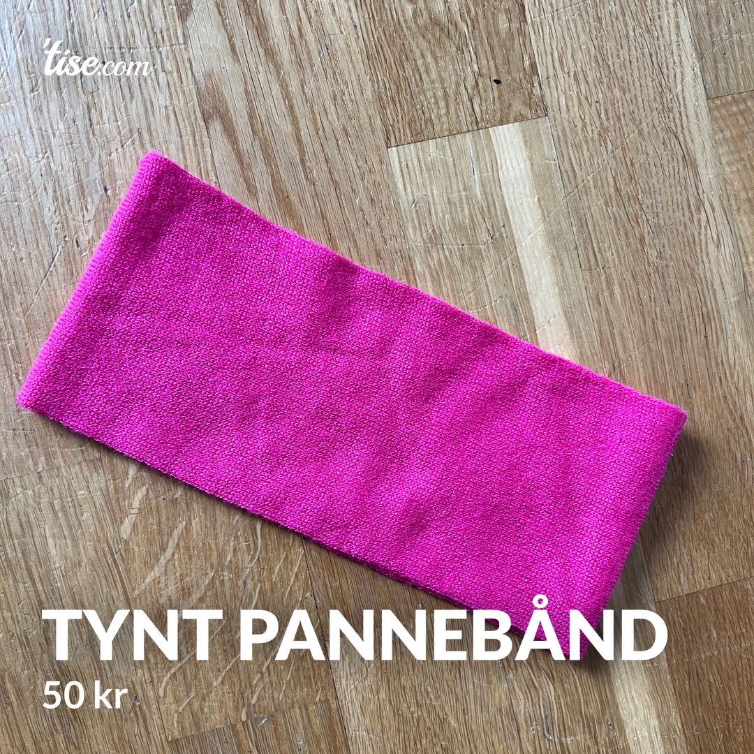 Tynt pannebånd