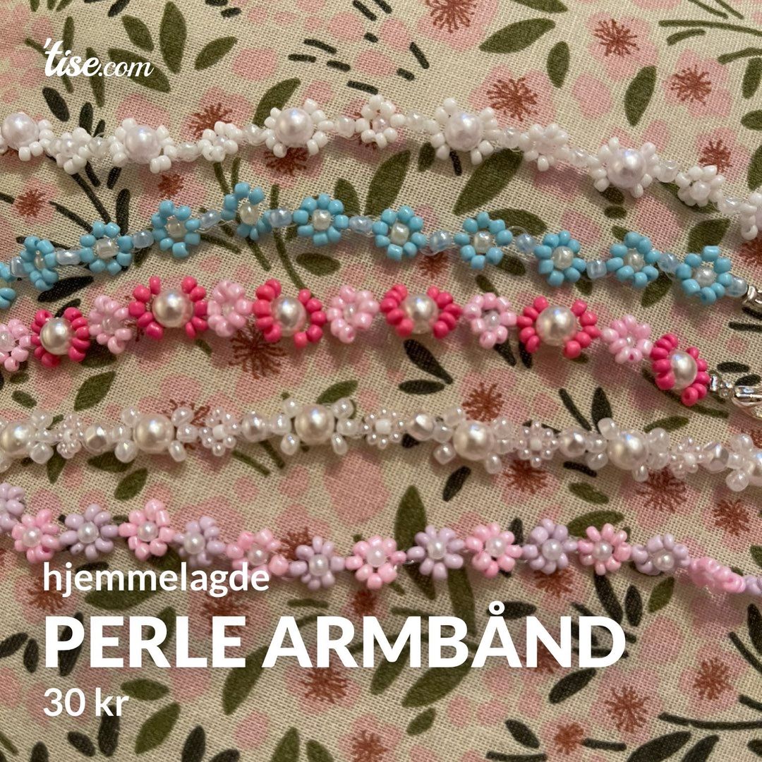 Perle armbånd