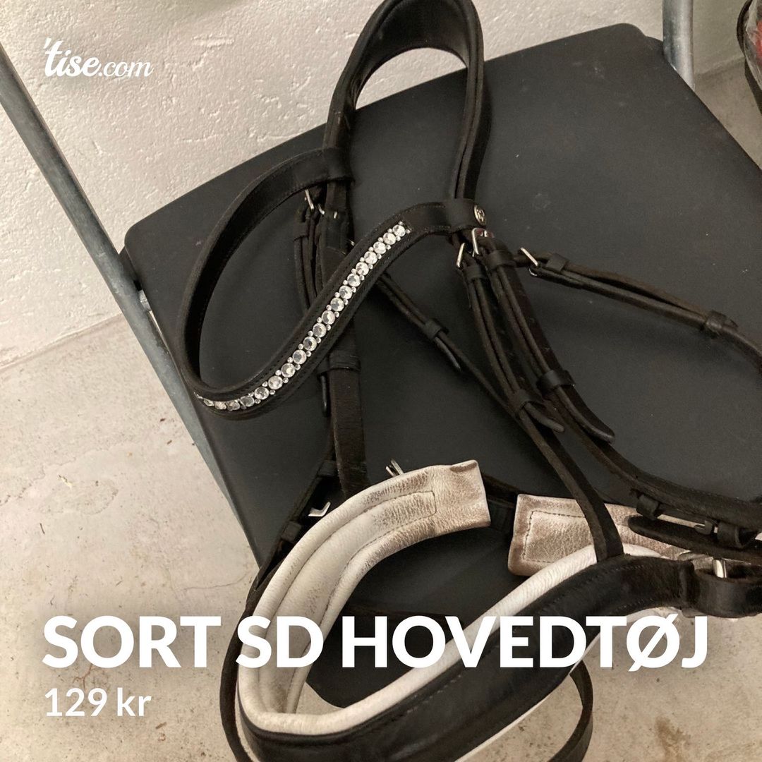 Sort SD hovedtøj