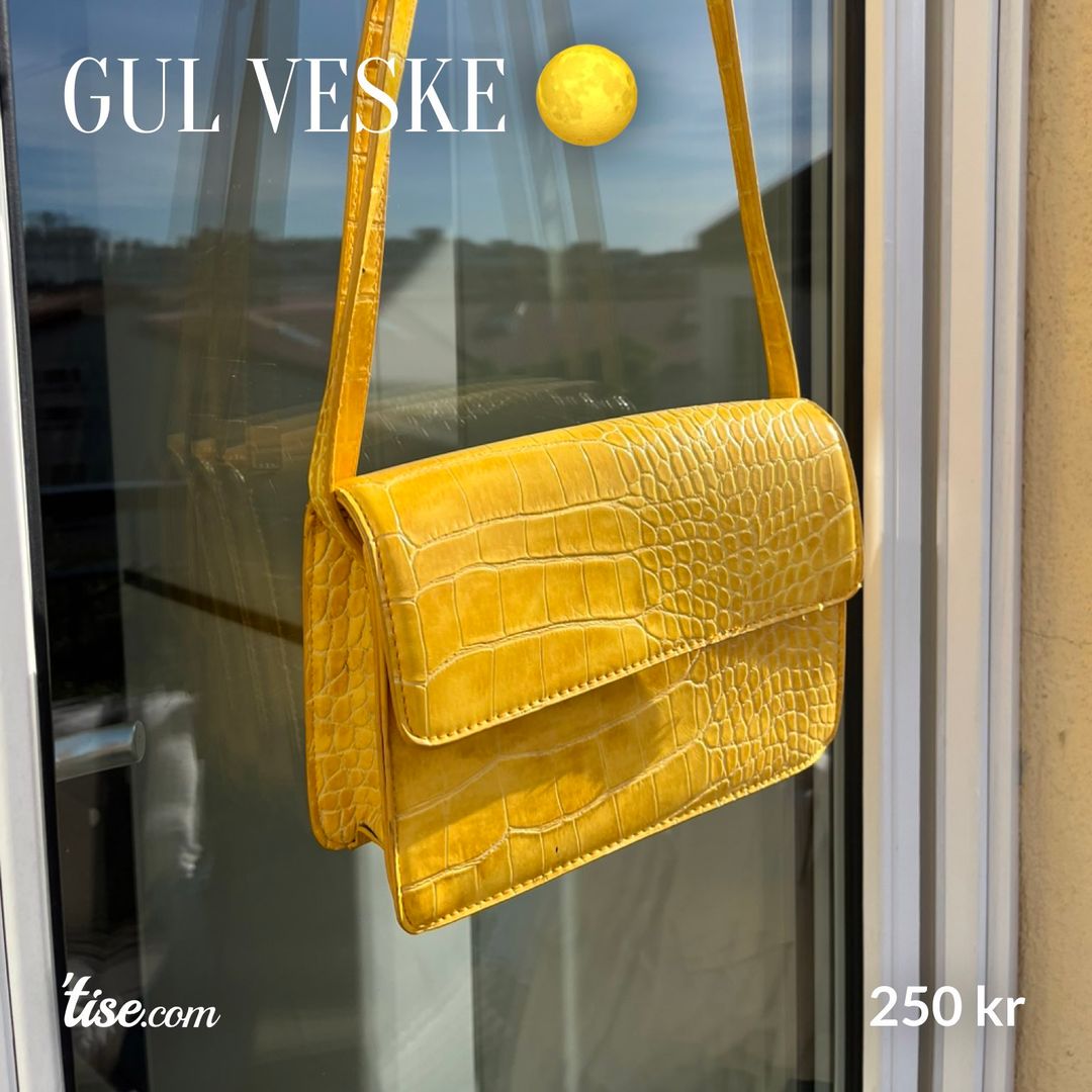 Gul veske 🌕