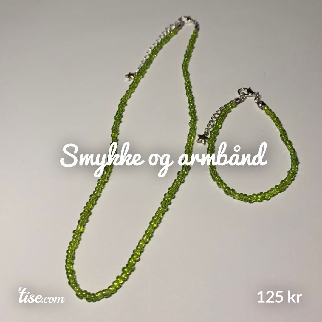 Smykke og armbånd