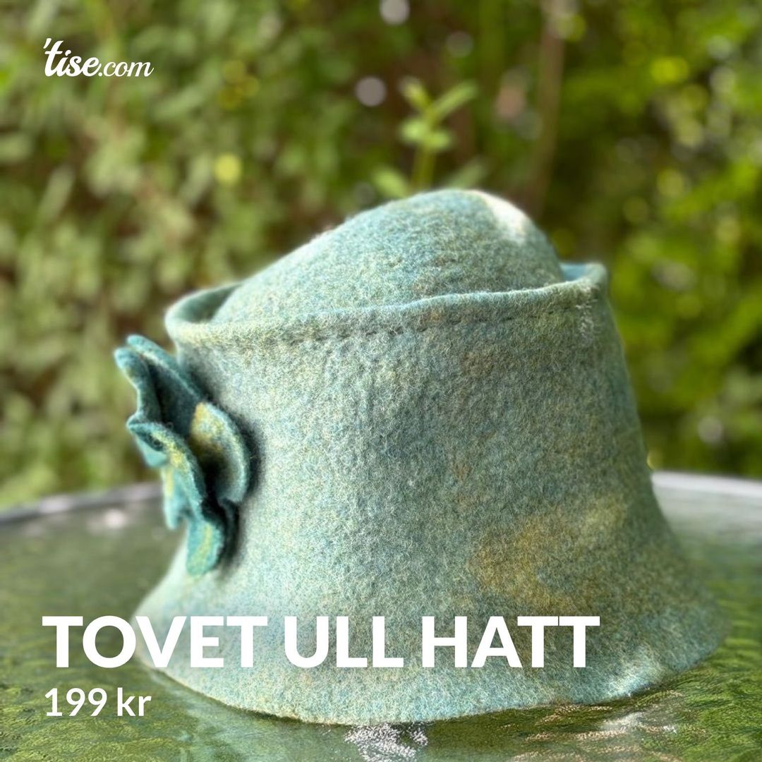 Tovet ull hatt