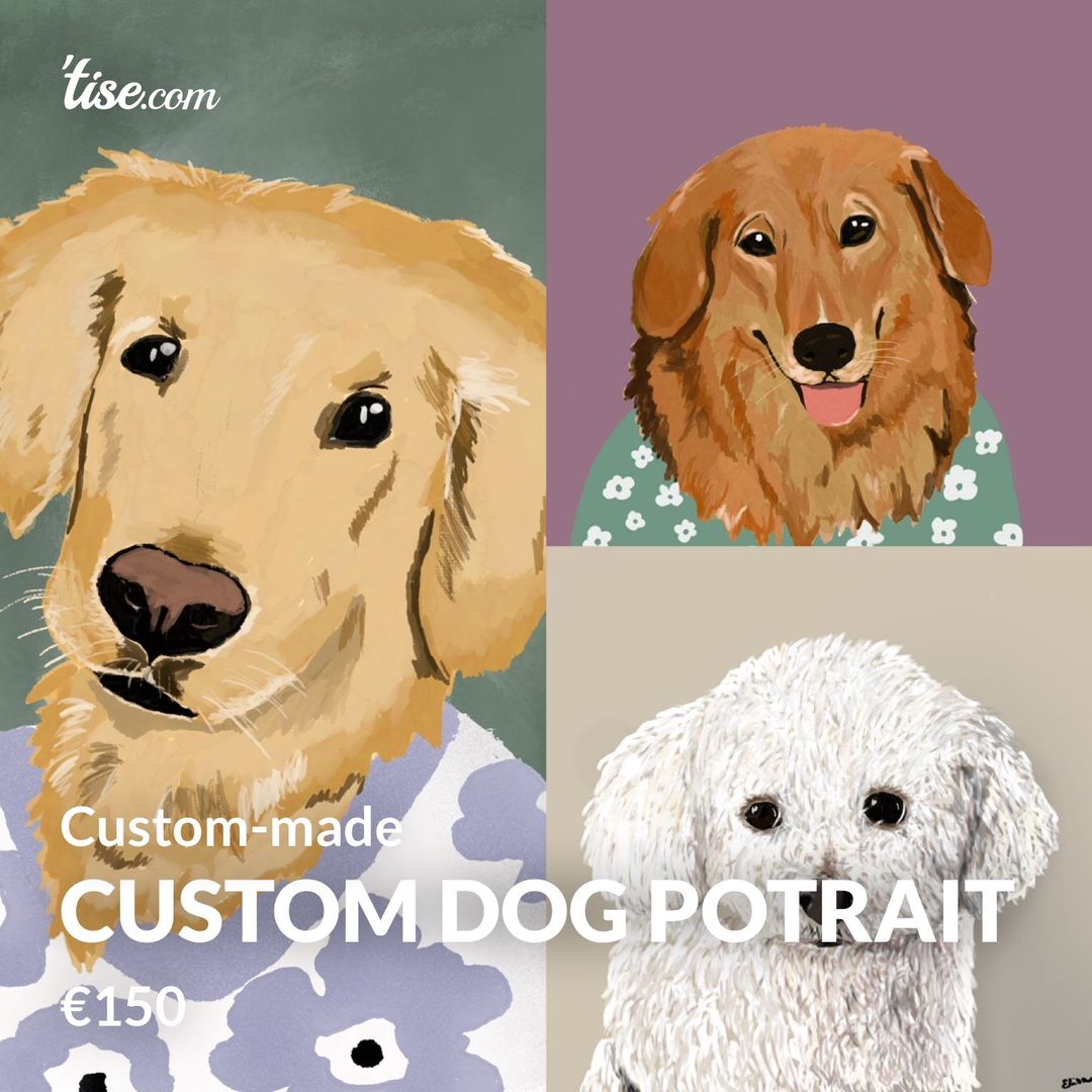 Custom dog potrait