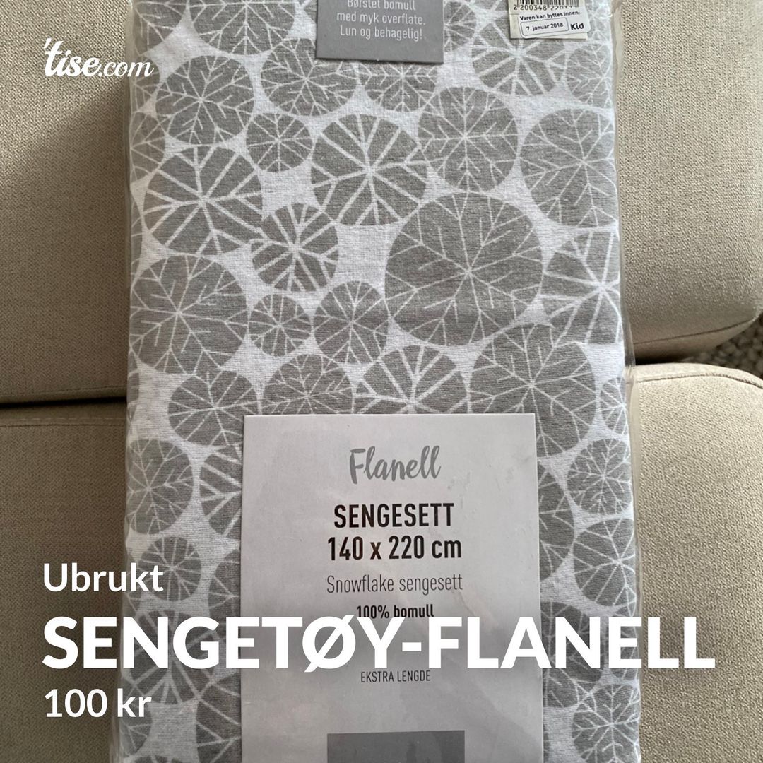 Sengetøy-flanell