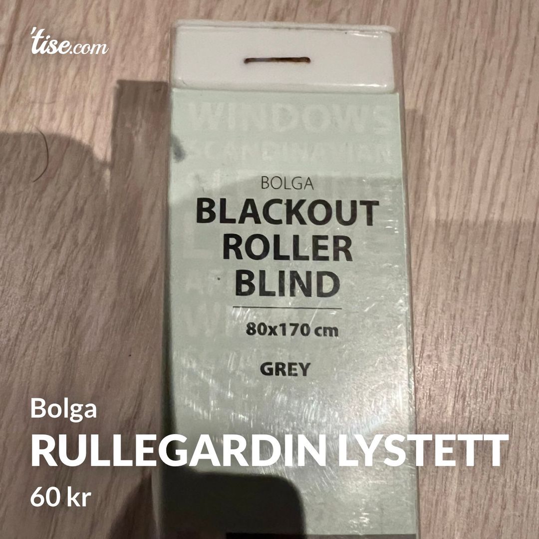 Rullegardin lystett