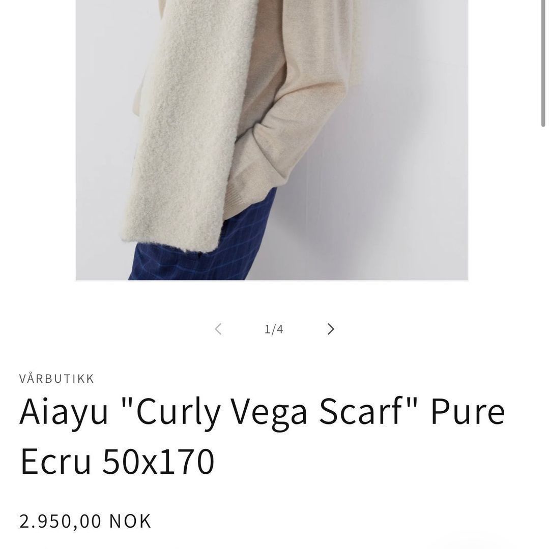 Aiayu skjerf  lue