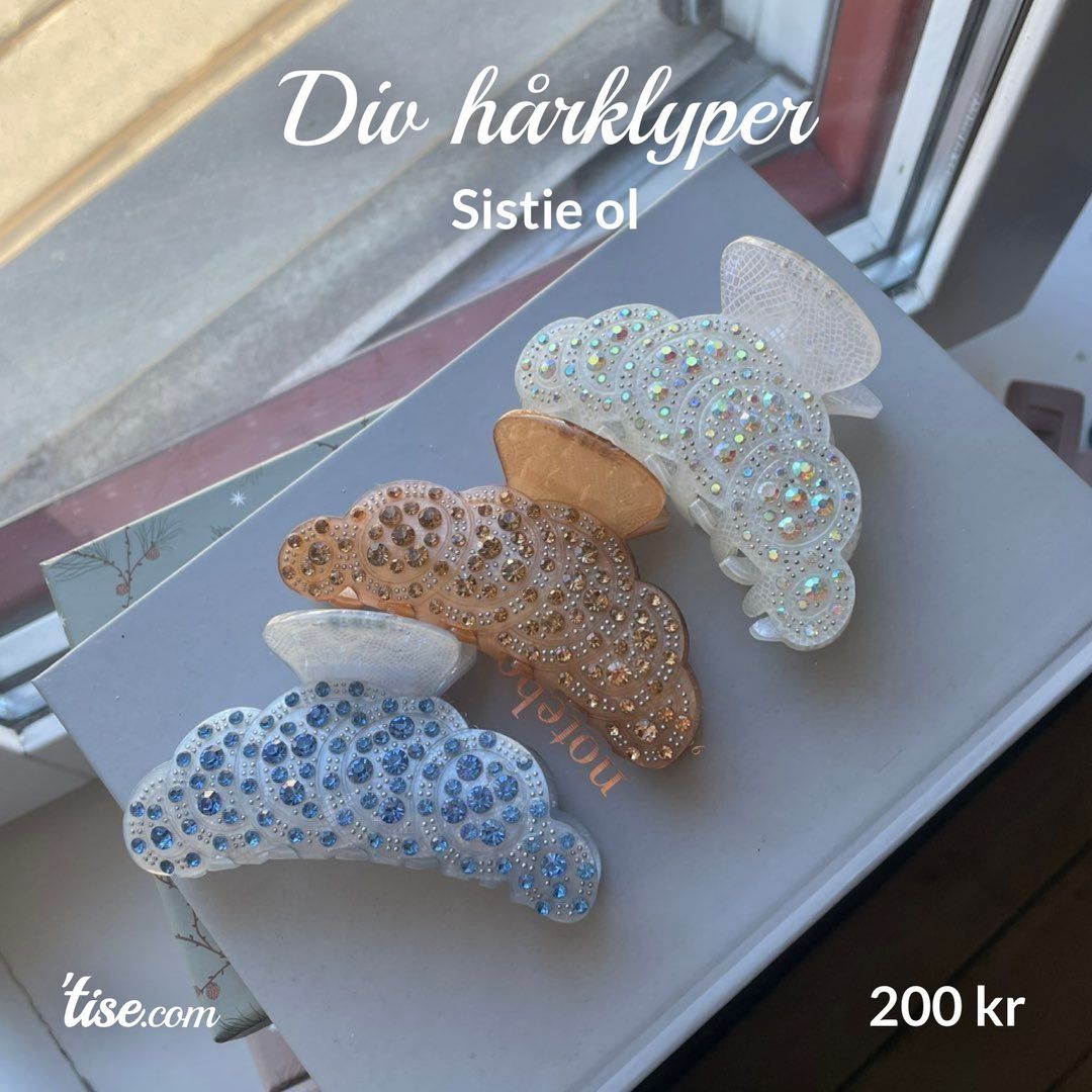 Div hårklyper