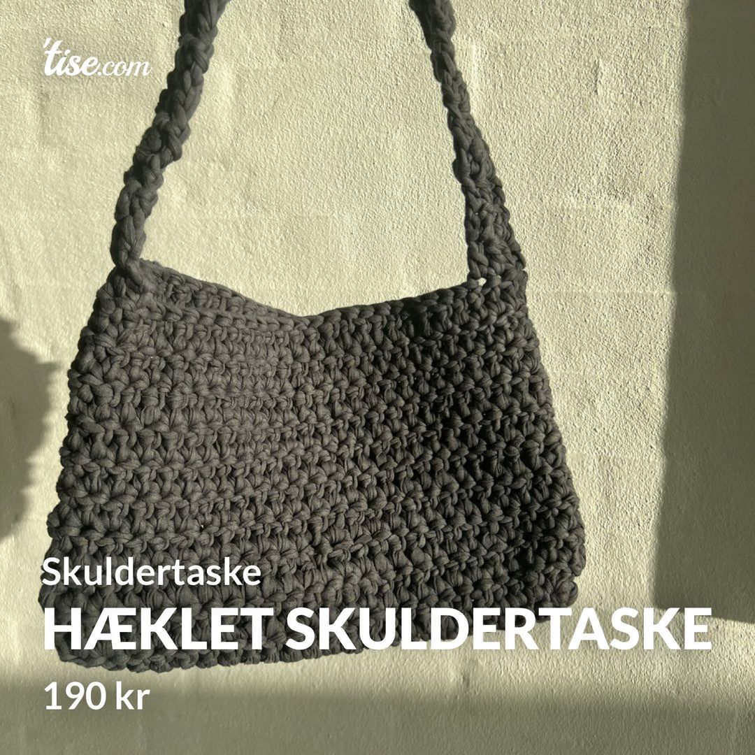 Hæklet skuldertaske