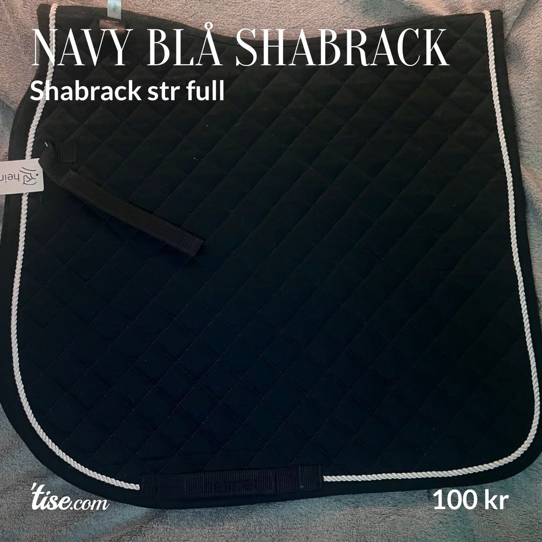 Navy blå shabrack