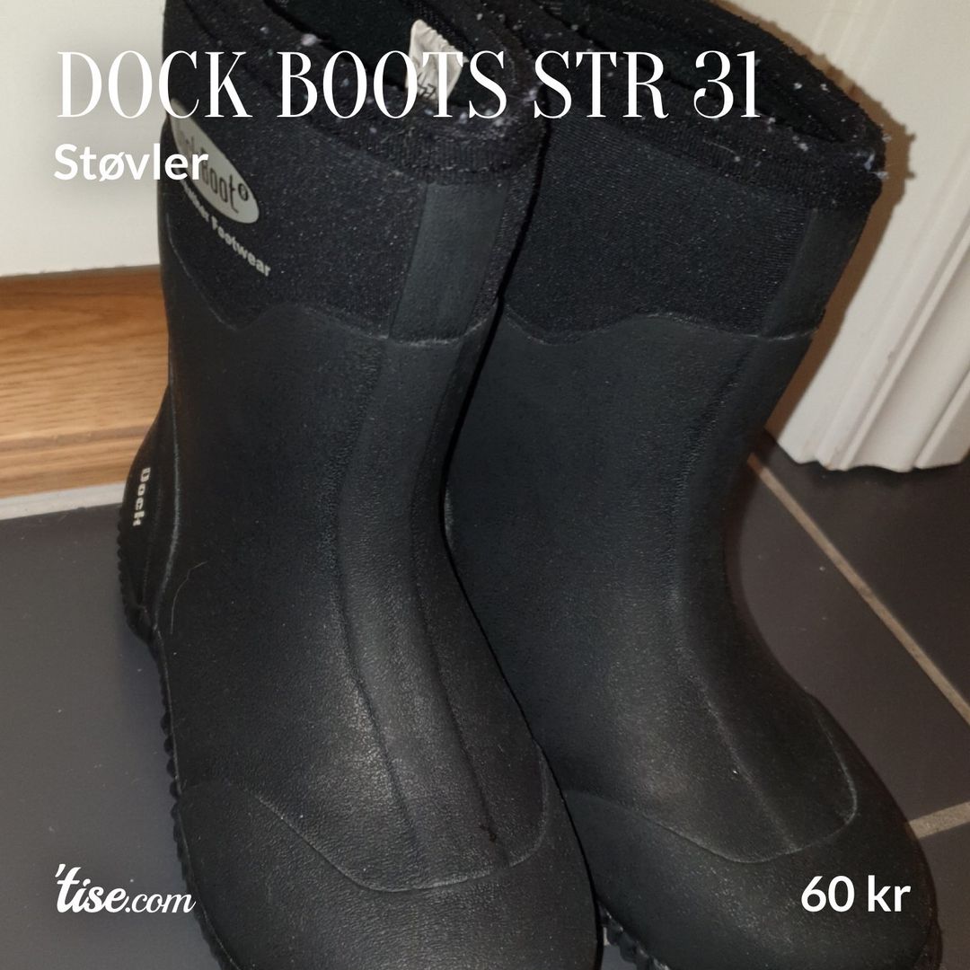 Dock boots str 31