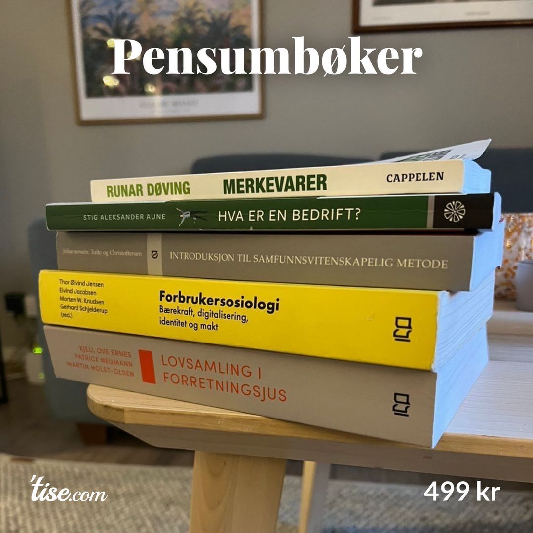 Pensumbøker