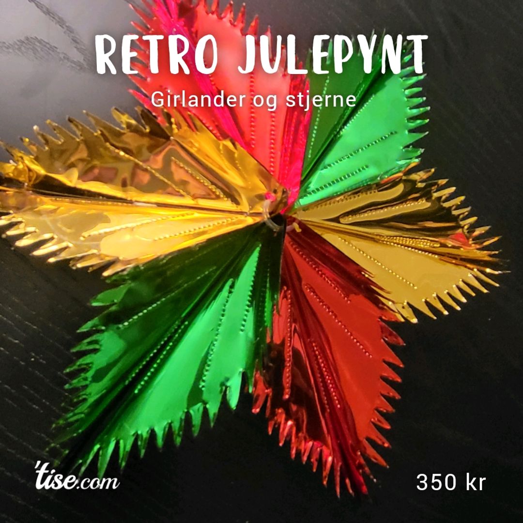 Retro Julepynt