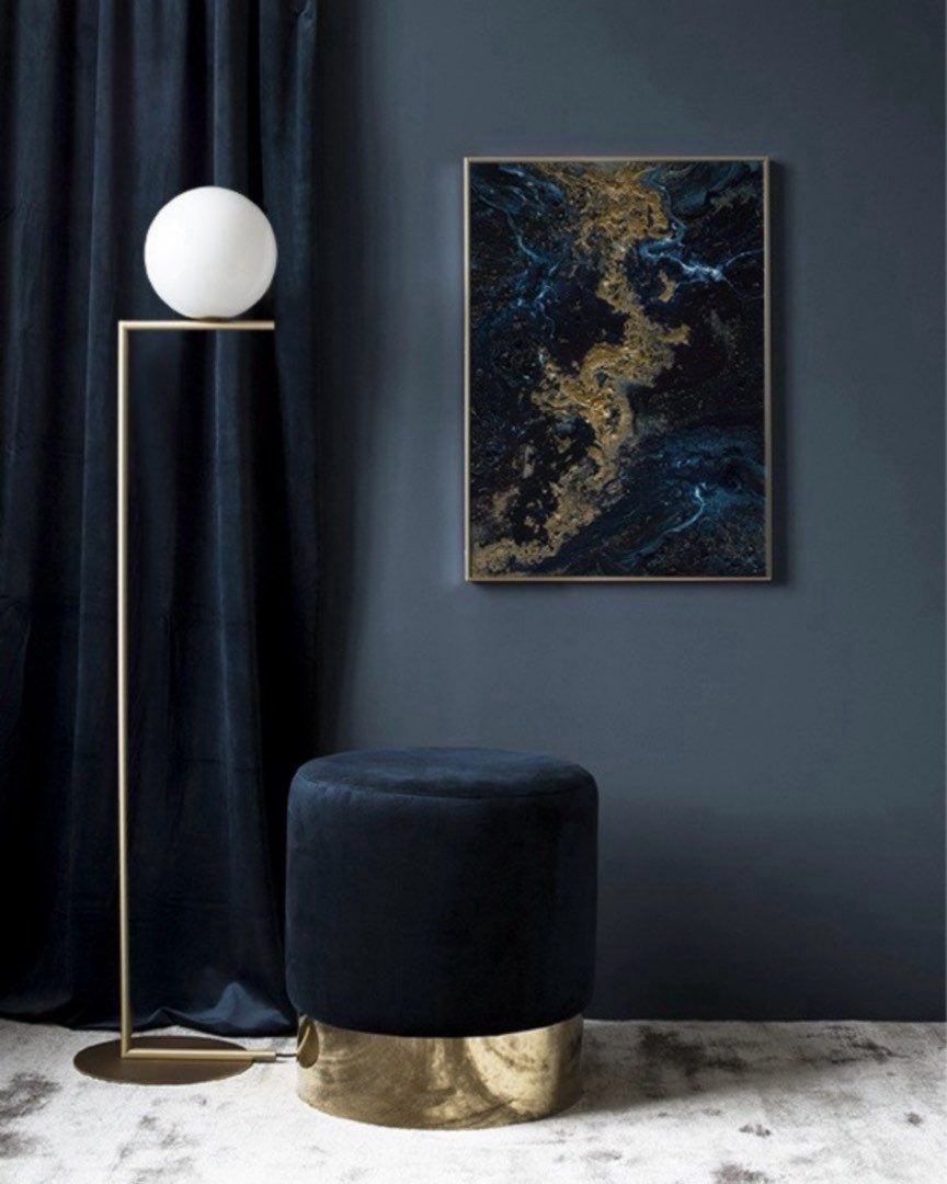 Blue gold 50x70