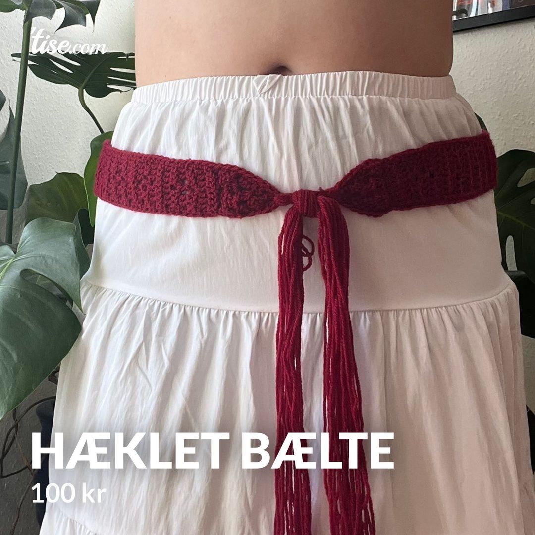 Hæklet bælte