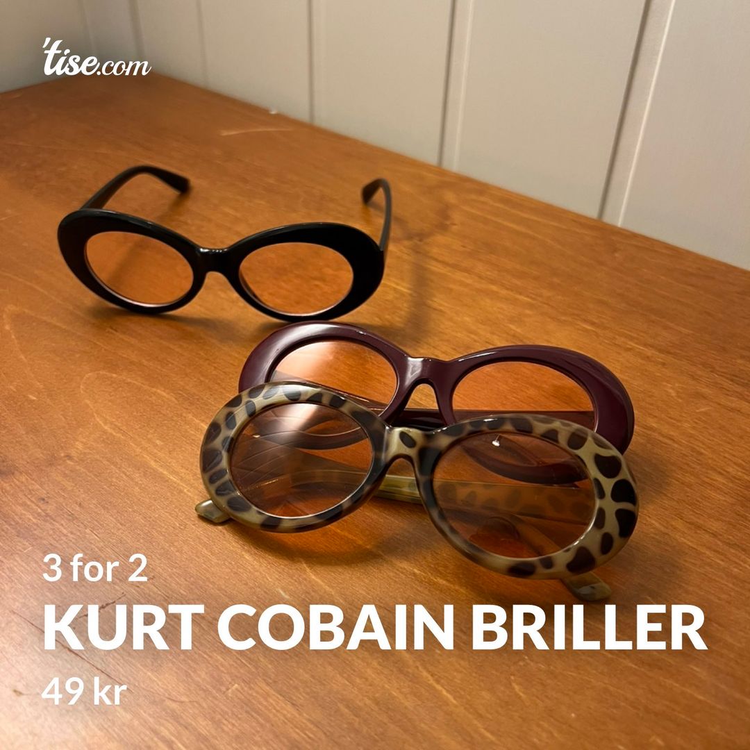 Kurt Cobain briller