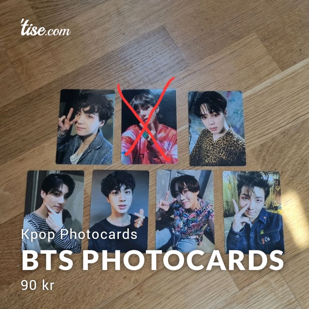 BTS Photocards