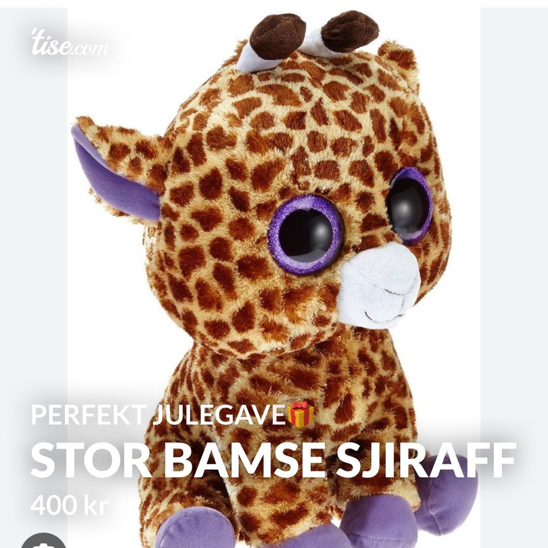 Stor bamse sjiraff