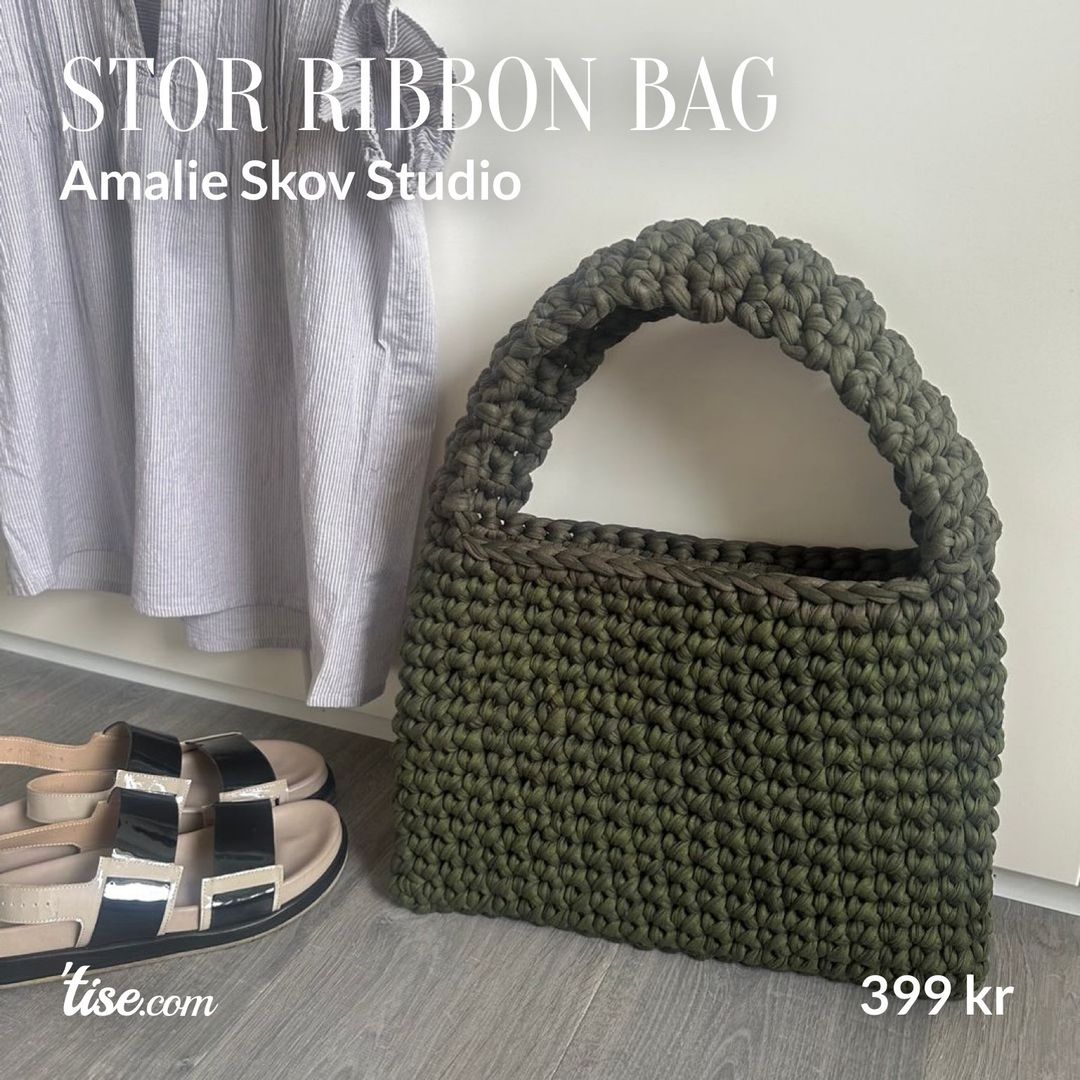 Stor ribbon bag