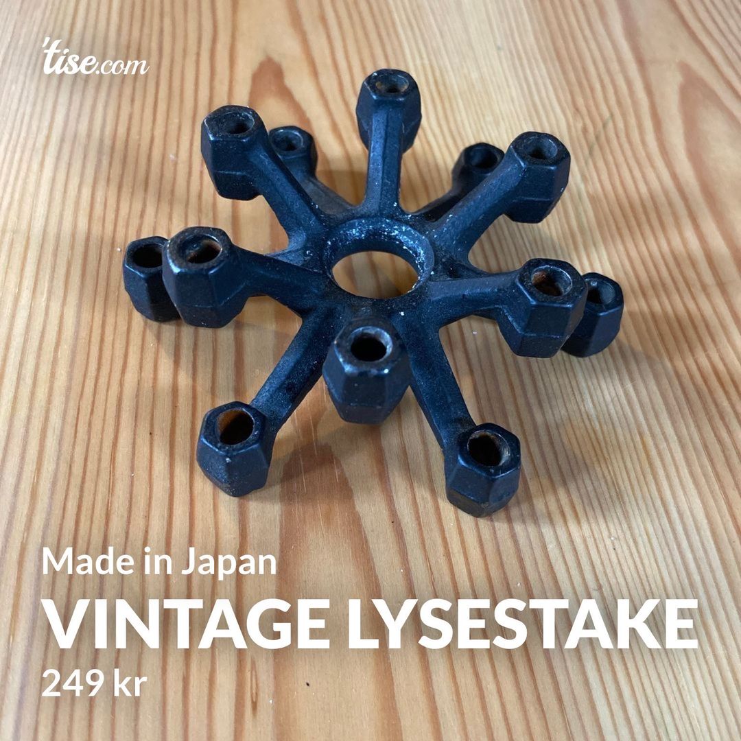 Vintage lysestake