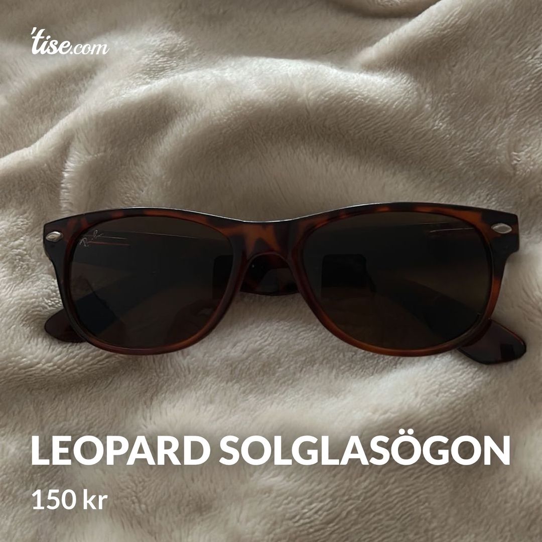 Leopard solglasögon