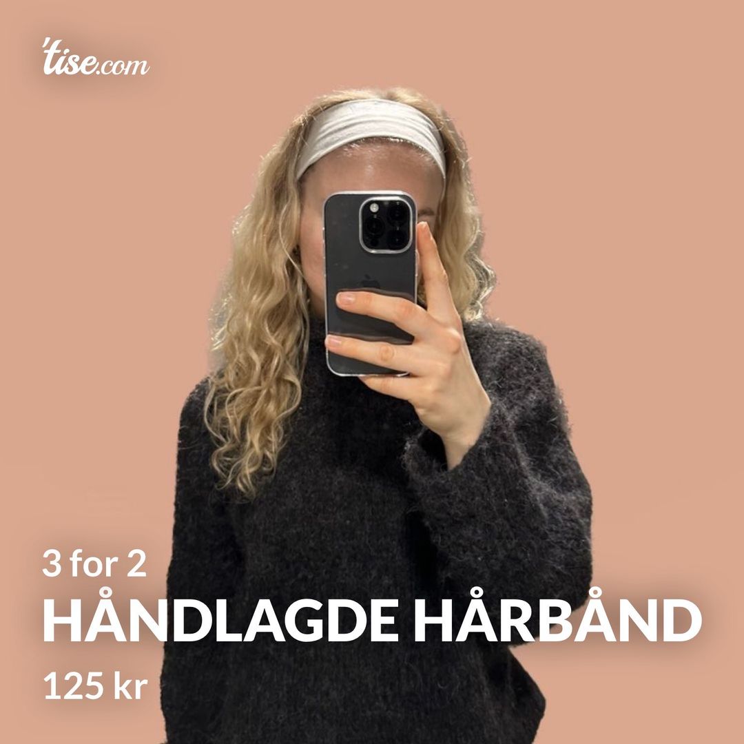 Håndlagde hårbånd