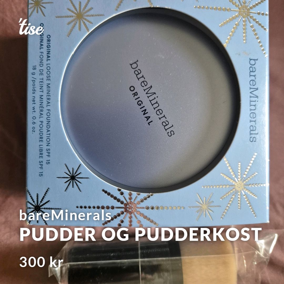 Pudder og pudderkost