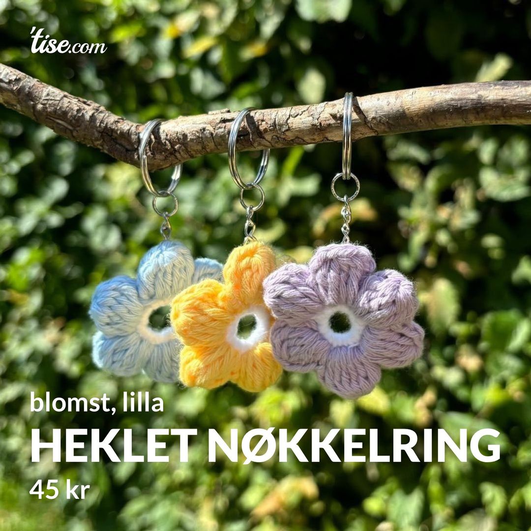 Heklet nøkkelring