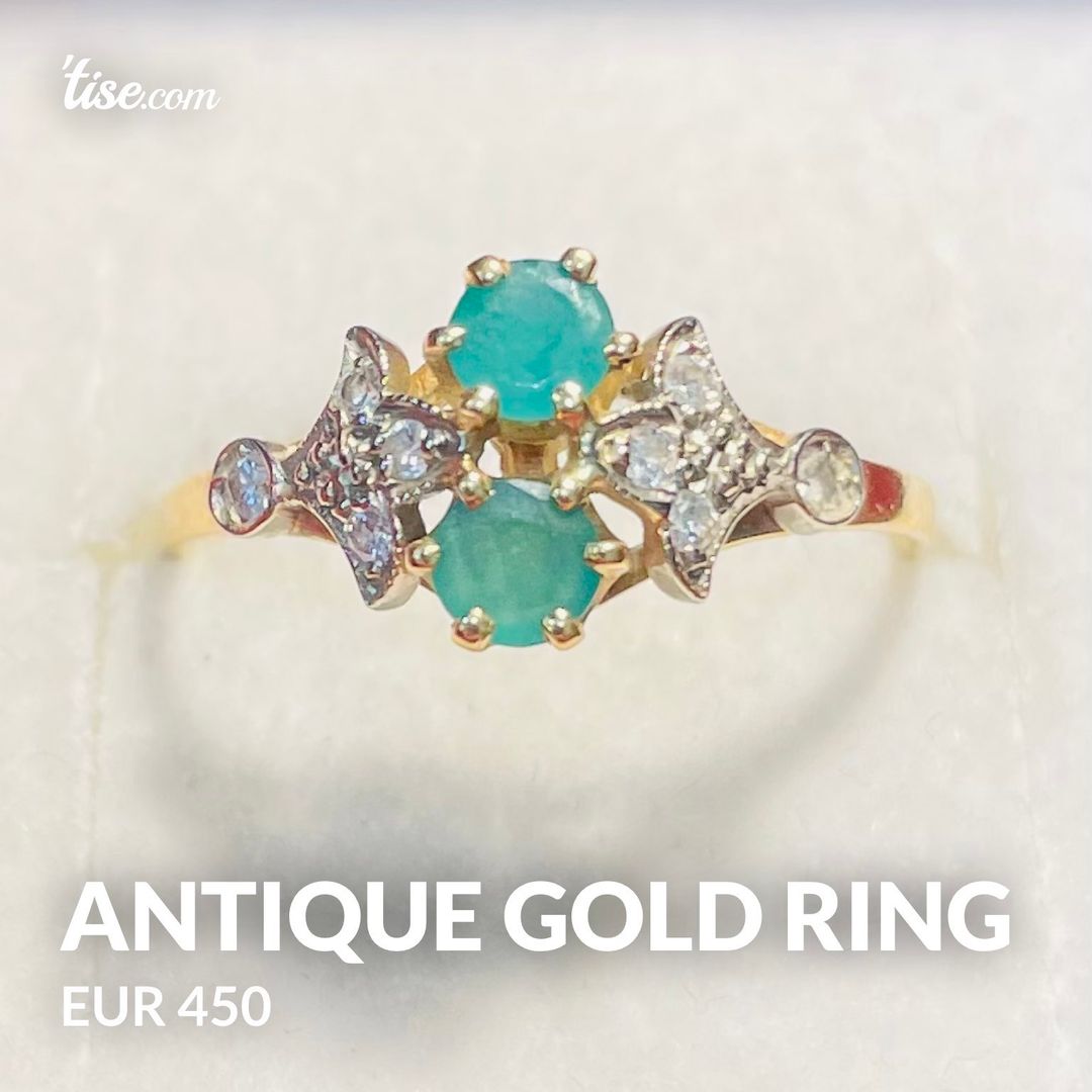 Antique gold ring