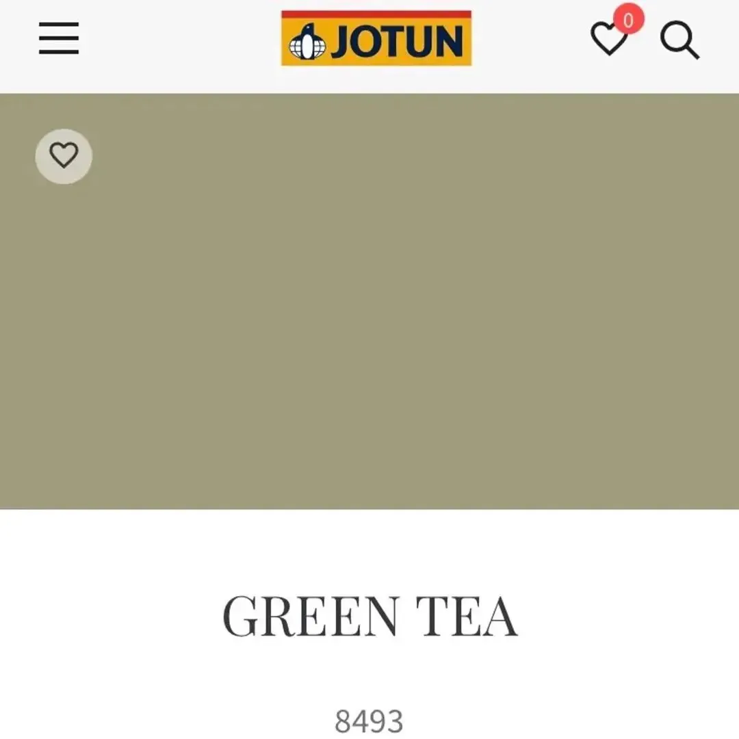 Jotun Green tea