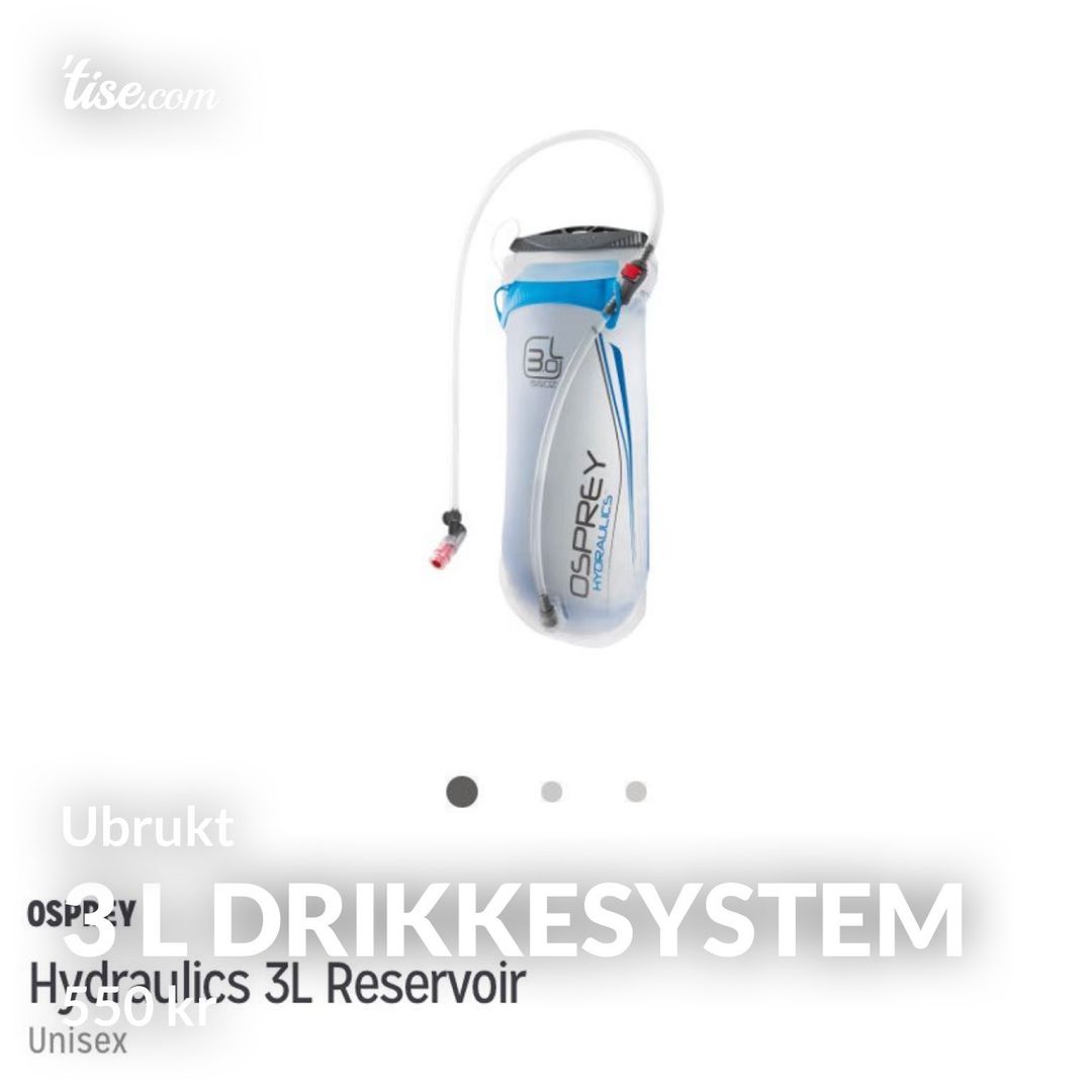 3 L drikkesystem