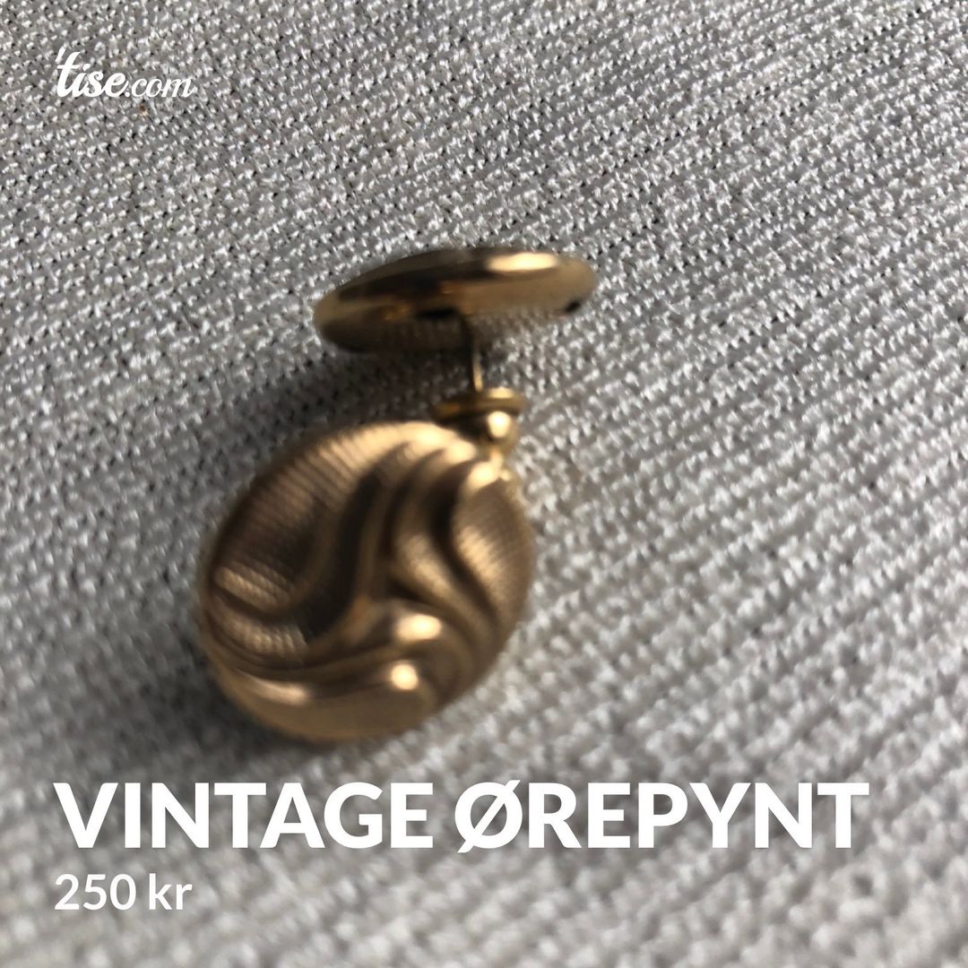 Vintage ørepynt