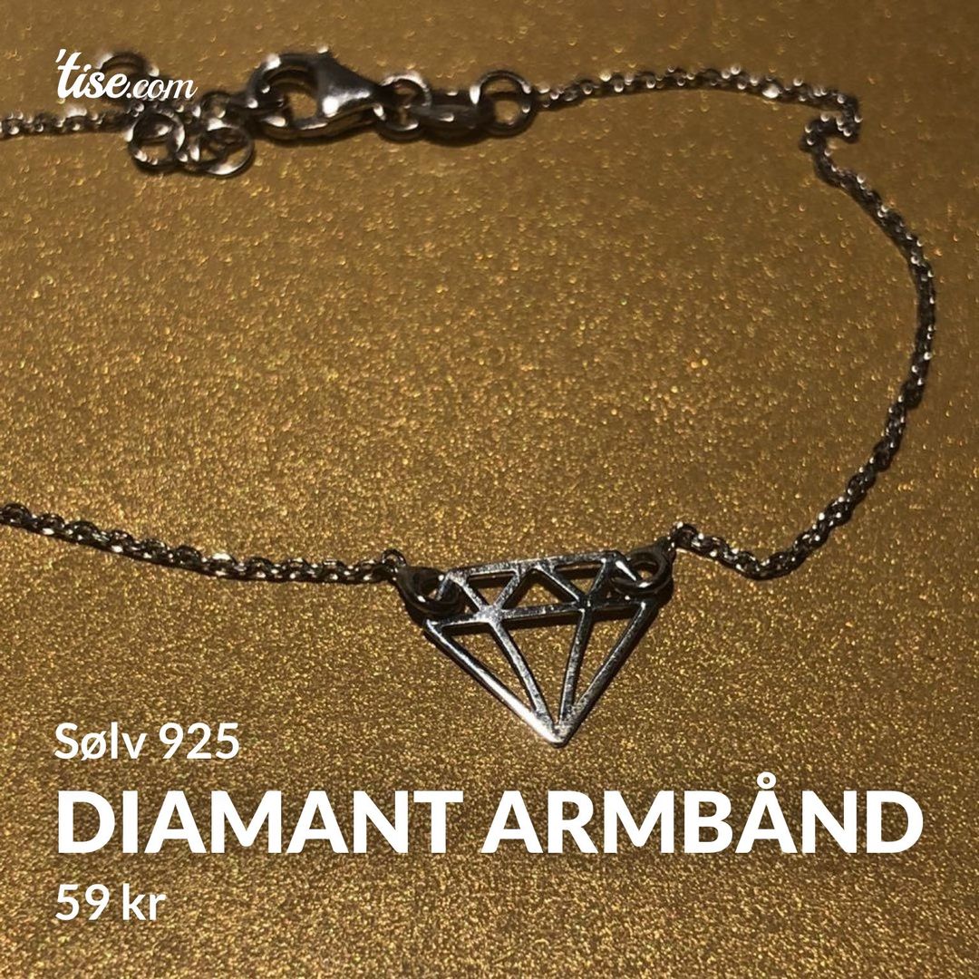 Diamant armbånd